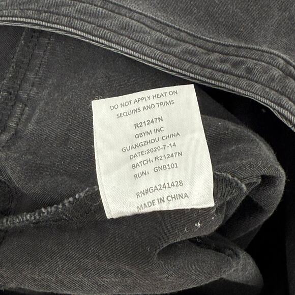 TRULY ME BY SARASARA Jumpsuit Girls Size 14 Gray Cotton Linen Stretch Tie Waist - Picture 13 of 13